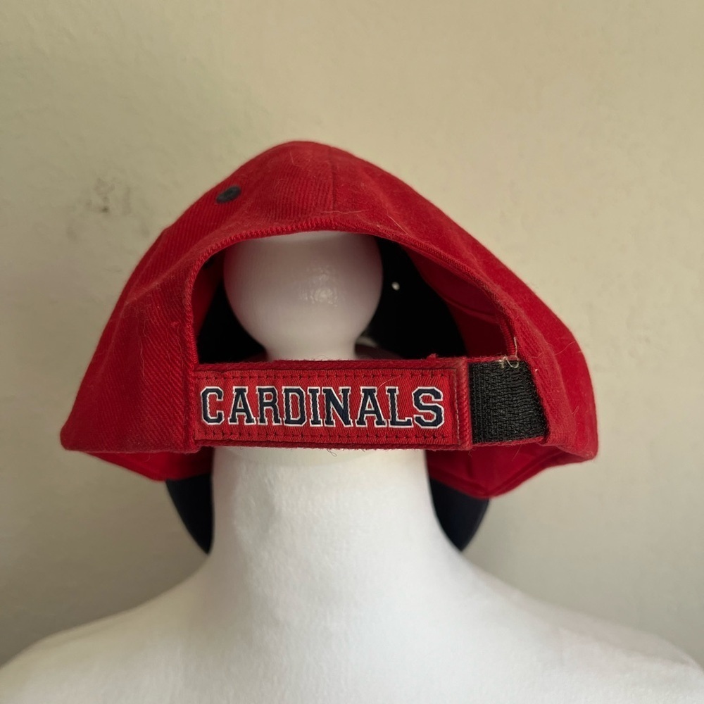 Men’s Red St. Louis Cardinals MLB Genuine Merchandise Velcro Hat - OSFA - Picture 2 of 4